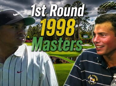 Tiger Woods & Matt Kuchar - 1998 Masters First Round