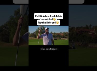 Who talks more sh*t than Phil Mickelson? 🤣 sub! #philmickelson #wesleybryan #golffun #golftalk
