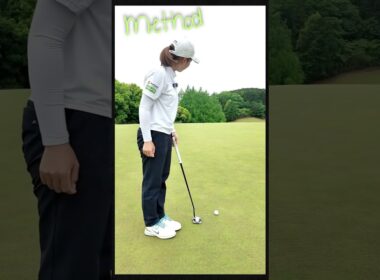 パットのライン👀⛳️、どう読めばいい？🤔💡／ズバリ解決！🏌️‍♀️✨ 女子プロレスキュー【中澤瑠来】 #shorts