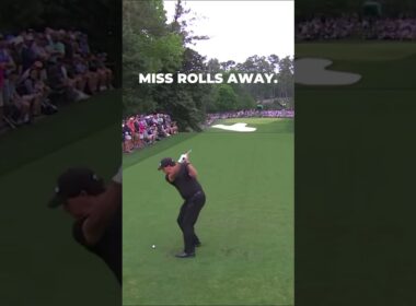 Phil Mickelson Put It Right on the Shelf | Masters 2019 #golfmoment