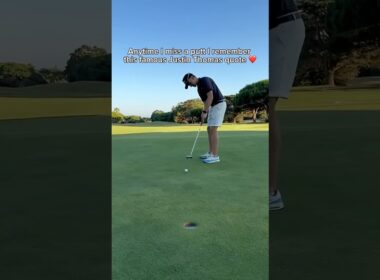 Top tier Justin Thomas quote 😎 #golf #bogeybook #viralshorts