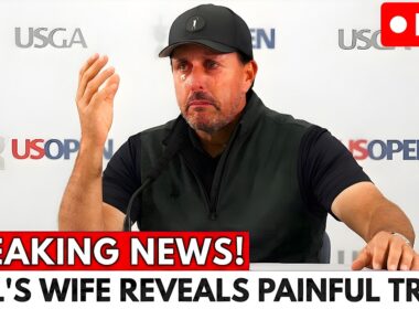 PGA Tour in CRISIS Phil Mickelson's Wife Breaks Silence on His Total Collapse — It's Devastating