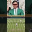 Rory McIlroy 👀 Jannik Sinner #Wimbledon
