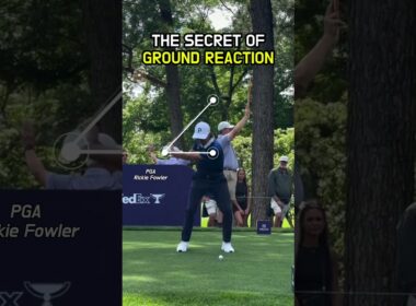 비거리는 발에서 나옵니다!" 리키 파울러의 폭발적인 지면 반력 ⛳️ #golfswing #golfer #golf