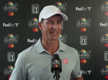 Adam Scott: New LAB putter? “I’ve had that two days” | Bay Hill R1 Quick Quotes