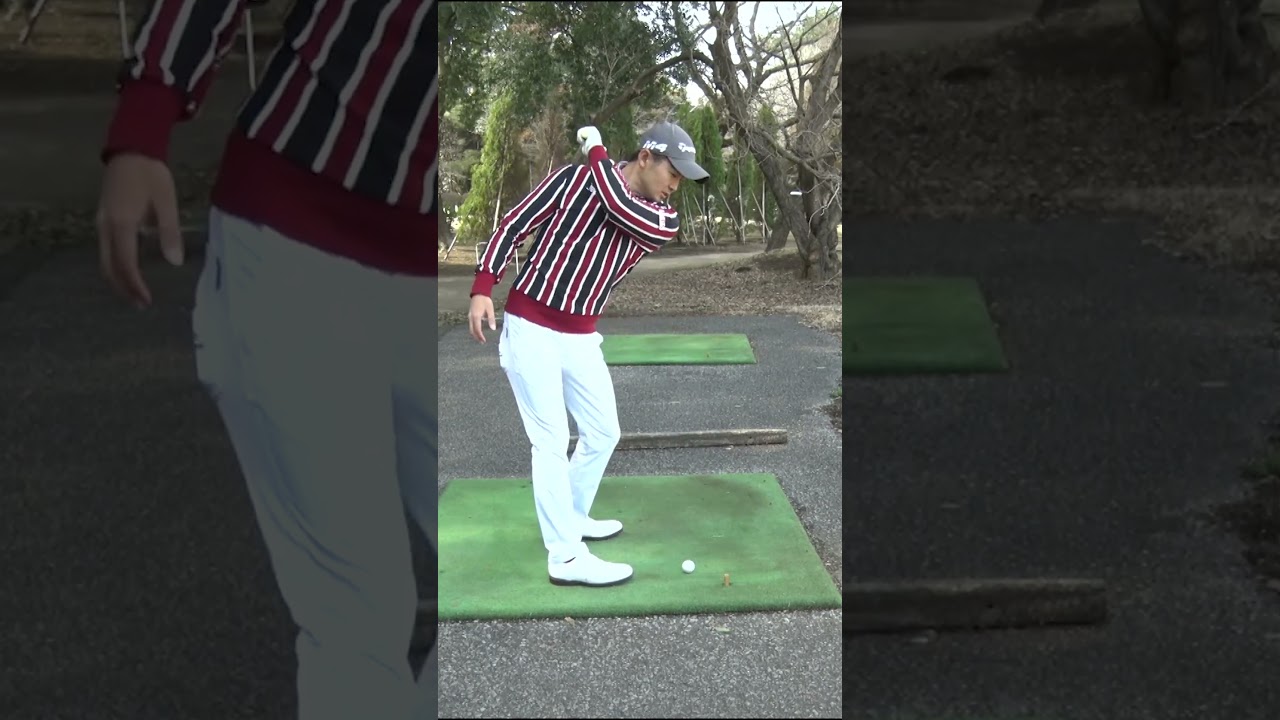 プロとアマのダウンブローは決定的に違う #ゴルフ #ゴルフレッスン #ダウンブロー #塩見好輝