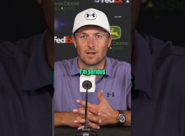 Being a past champ has its perks for Jordan Spieth 😭🚗 #shorts #golf #pgatour