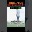 怪物ハーランド、ゴルフ場では大人しい羊？