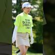 有村智恵プロのティーショット ⛳️ #ゴルフ #有村智恵