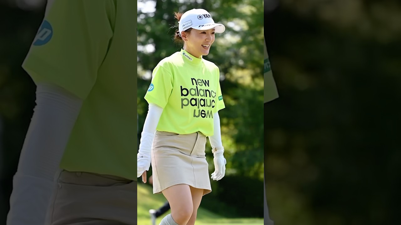 有村智恵プロのティーショット ⛳️ #ゴルフ #有村智恵