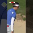 原プロが魅せたバンカーからのホールアウト！｜アムンディ・エビアン選手権 初日