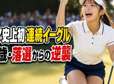 【女子ゴルフ】長澤愛羅18歳、アマ史上初「連続イーグル」──プロテスト落選1年後に起きた快進撃の真相