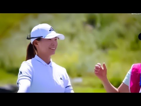 渋野日向子が大躍進！⛳🔥 苦手エビアンで優勝争いへ急浮上！