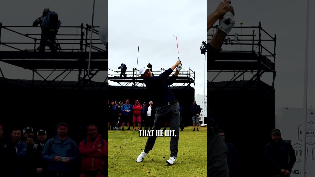 Jordan Spieth's bogey that won The Open.