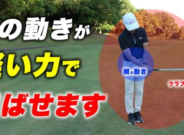 スイングに必要な腕とクラブの関係はたったこの動きだけだった！【ゴルフサイエンス】