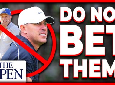 DO NOT Bet these Golfers at The Open Championship