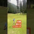 いぶし銀のアプローチ #ゴルフラウンド #ゴルフ #ゴルフスイング