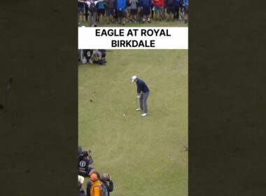 Jordan Speith MAKES Eagle At Birkdale ⛳️