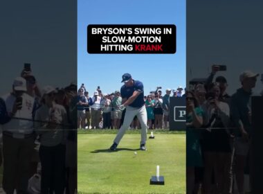 BRYSON'S SWING IN SLOW-MOTION HITTING KRANK