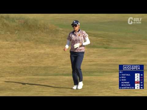 【AIG女子26】桑木志帆が2位発進　5番で長いバーディパットを沈めるなど「67」