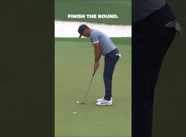 Brooks Koepka Had One More Putt to Finish the Round | Masters 2019 #golfmoment