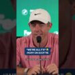 If Rory McIlroy’s the judge, go ahead and give Scottie Scheffler the trophy 😂