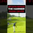 Bryson DeChambeau steps onto the 14th tee absolutely hammers a Krank Formula FIRE PRO TOUR Driver.