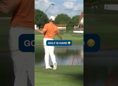 It's a humble game... Even for the pros.