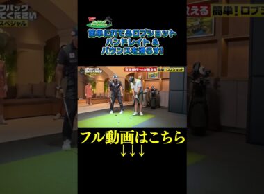 【簡単に打てるロブショット！】武井壮のゴルフバッグ担いでください/#武井壮#プロキャディー #golf #ゴルフ #shorts #切り抜き #プロゴルファー#宮里優作