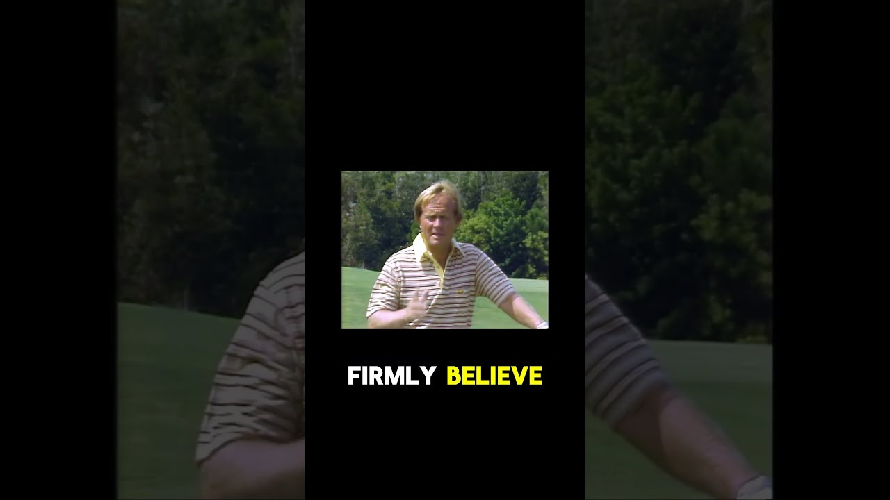 Why you should release the club immediately #golf #jacknicklaus