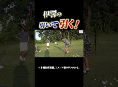 伊澤のハンドファースト #shorts #プロコーチ伊澤秀憲 #アプローチ #ハンドファースト