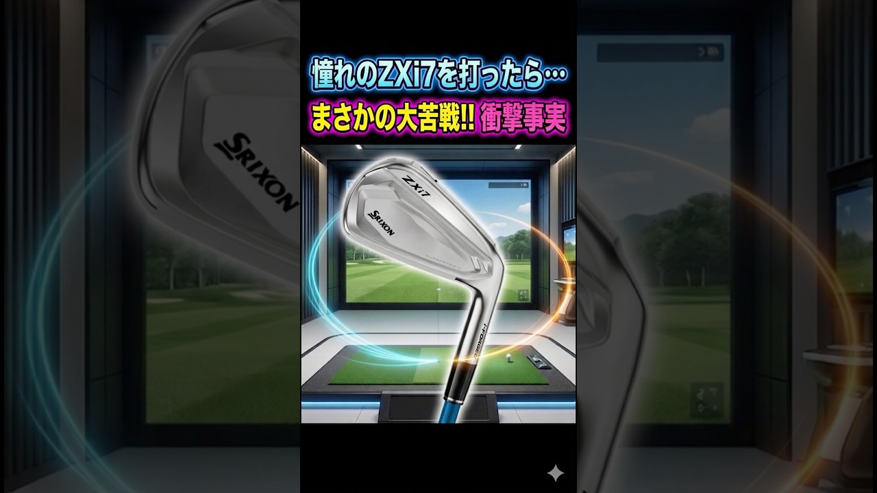 【苦戦】憧れのZXi7を打ったら… #ゴルフ