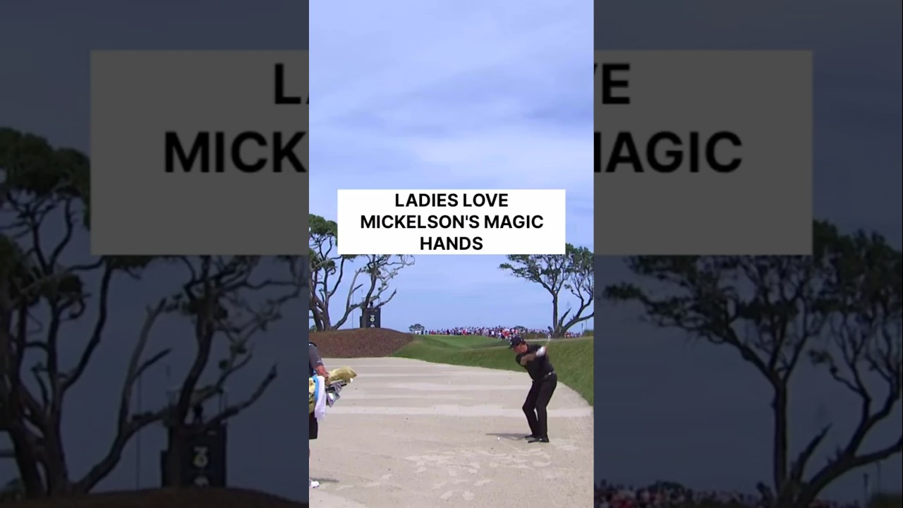 Phil Mickelson LOVES Trouble😱