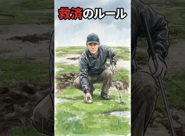 【ゴルフルール】雨の日に球を動かしてOK？｜プリファードライの正しいプレイス手順とやり直しNGの落とし穴 #ゴルフ #shorts