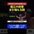 青木真也 堀江圭功の刺青増える説当たりそう！タトゥーに込めた意味が判明【RIZIN LANDMARK 16】#RIZIN_LANDMARK16 #RIZIN