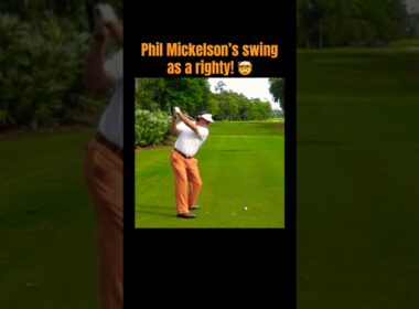 This Phil Mickelson Swing Will Mess With Your Brain 😳