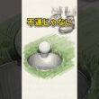 カップの縁で嫌われるボールの正体 #ゴルフ #ゴルフあるある #パット