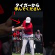 タイガーから学んでください