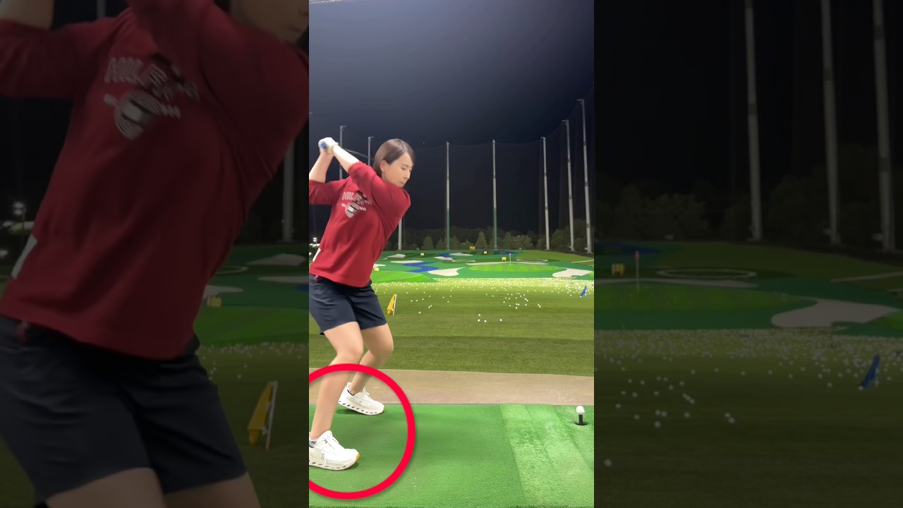 【衝撃】最長飛距離342yd！　元女子ドラコン世界チャンピオン！ドライバー飛距離アップ　スライス防止　ヘッドスピードアップ　ゴルフレッスン　#short #shorts #shortsvideo