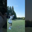 最終ホール⛳️ #ゴルフ #スイングトップ #ゴルフウェア #ゴルフ女子 #ゴルフスイング