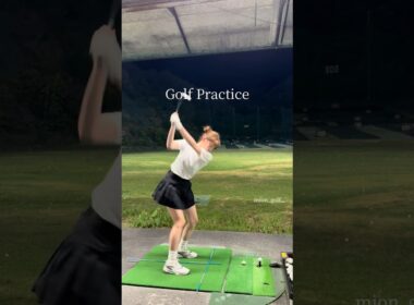 Golf practice⛳️ #golf #スイングトップ #ゴルフウェア #ゴルフ #golfswing #ゴルフ女子