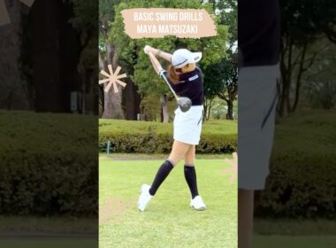 ⛳️どんな練習をすれば「100」はたたかなくなる？🤔💯 ズバリ解決！🔥 女子プロレスキュー【松崎麻矢】#shorts