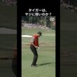 タイガーはヤジに弱いのか？ #ゴルフ