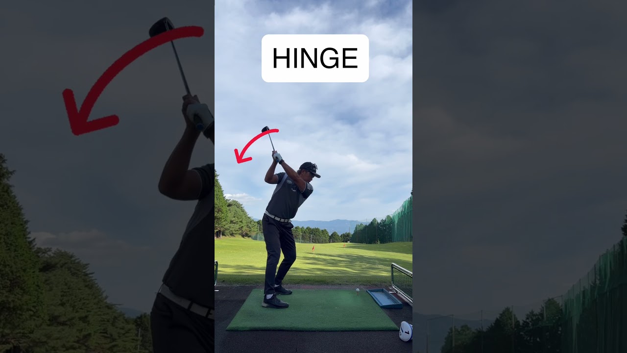 slise❌→hinge⭕️ゴルフが上手くなるレッスン🏌️‍♂️#GOLF#golfswing #golflessons #ゴルフ#ゴルフレッスン